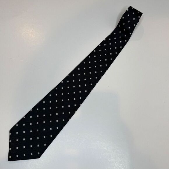 Rick Pallack Other - RICK PALLACK 100% Silk Tie Black w. Silver Made in Italy‎ Business Office